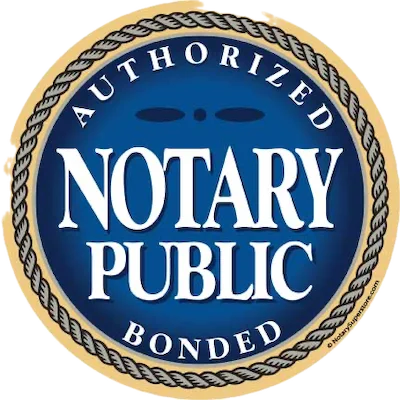 authorized notary public badge